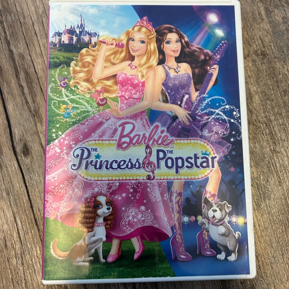 Barbie the princess and the popstar DVD